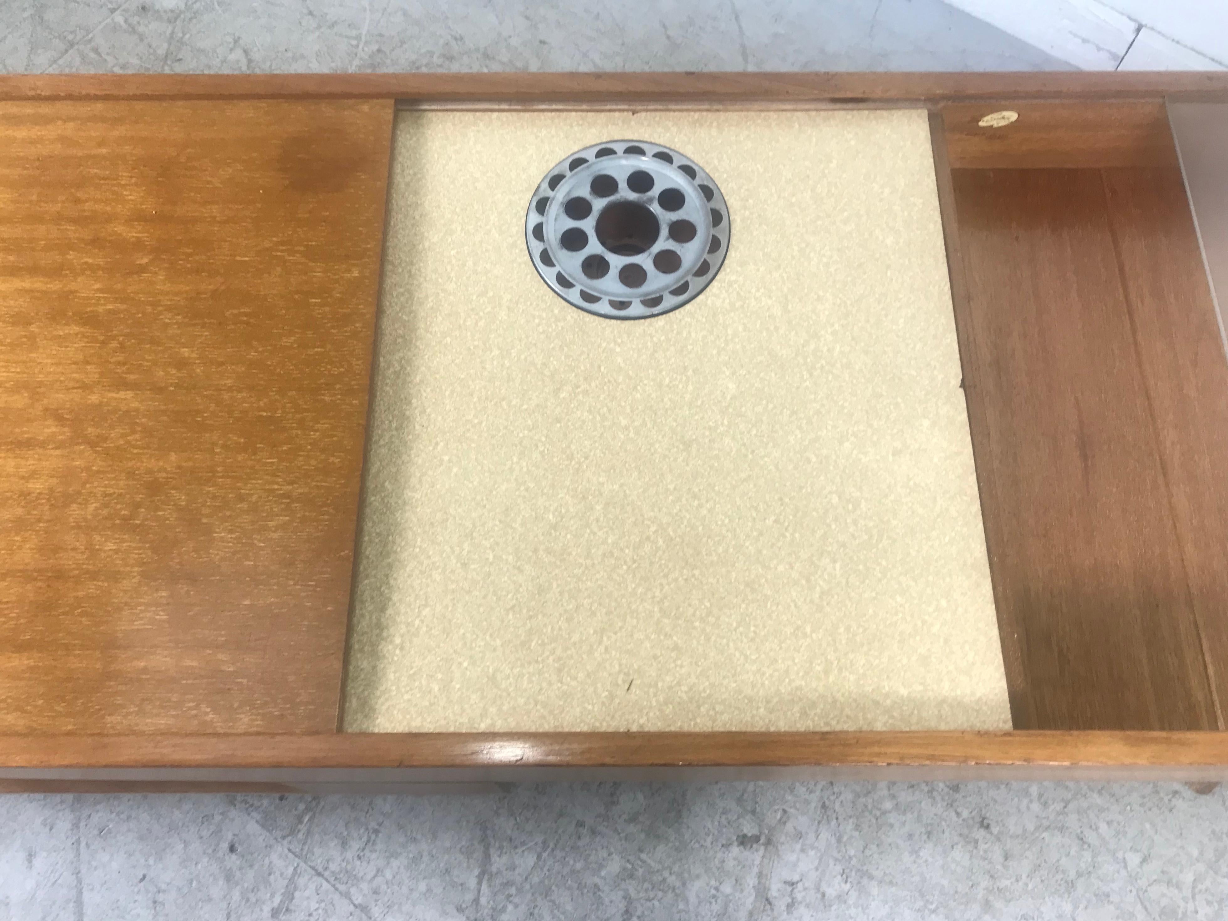 Mid-20th Century Unusual Modernist Coffee/ Cocktail Table by John Keal for Brown Saltman