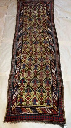 Unusual NW Hallway Runner, Antique Collectible