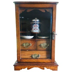 Unusual Oak Smokers Cabinet