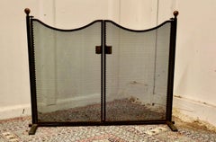Unusual Opening Iron Fire Guard