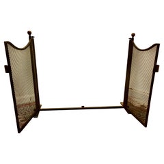 Unusual Opening Iron Fire Guard