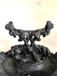 Unusual Ornate Cast Iron Foot Scraper