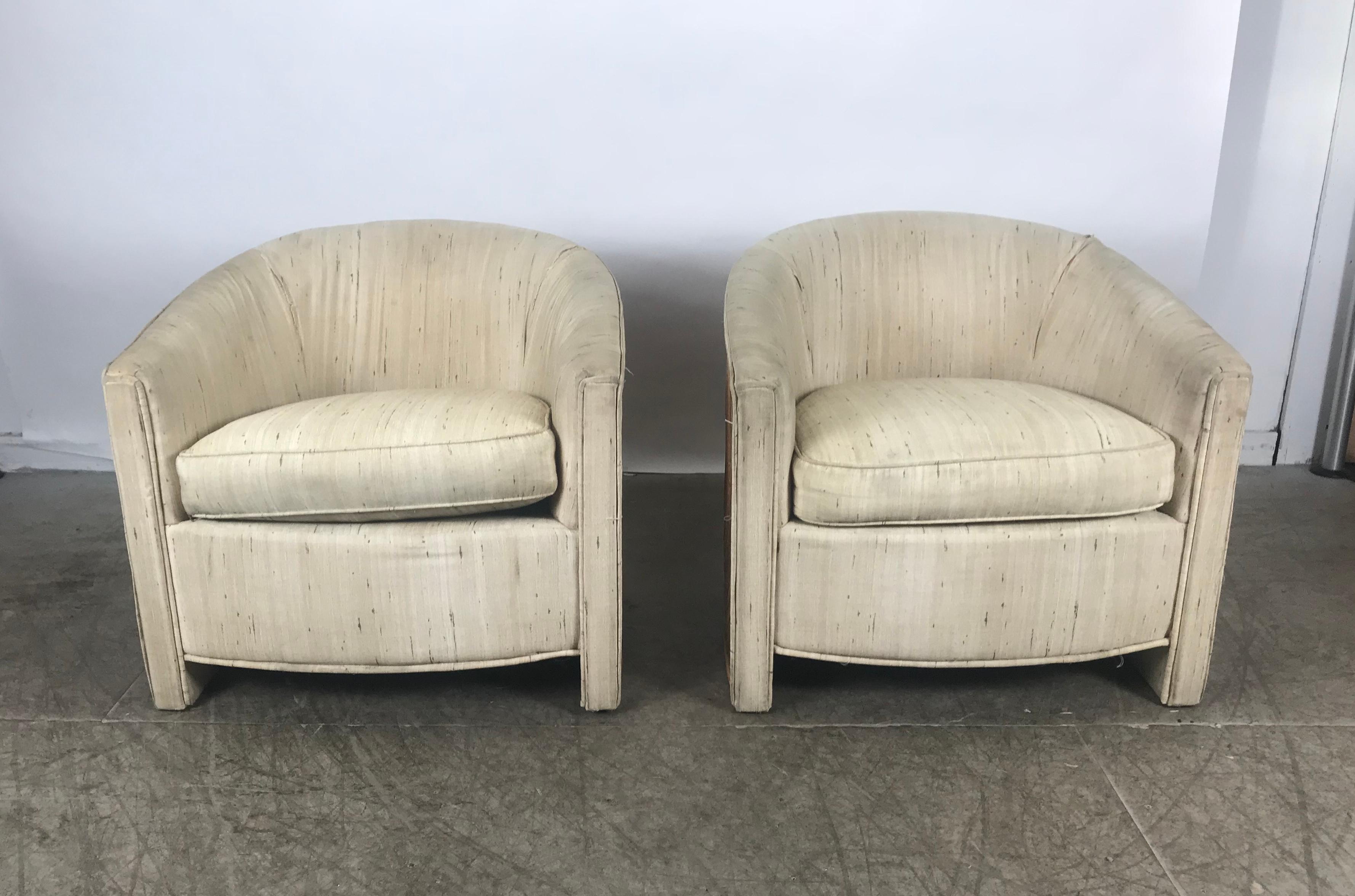 Italian Unusual Pair of Figural Bamboo Chairs 1970s, Italy