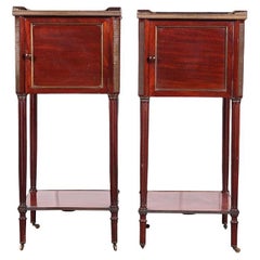 Unusual Pair of French Napoleon III Side Tables