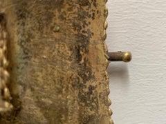 Unusual Patinated Brass Sculpture