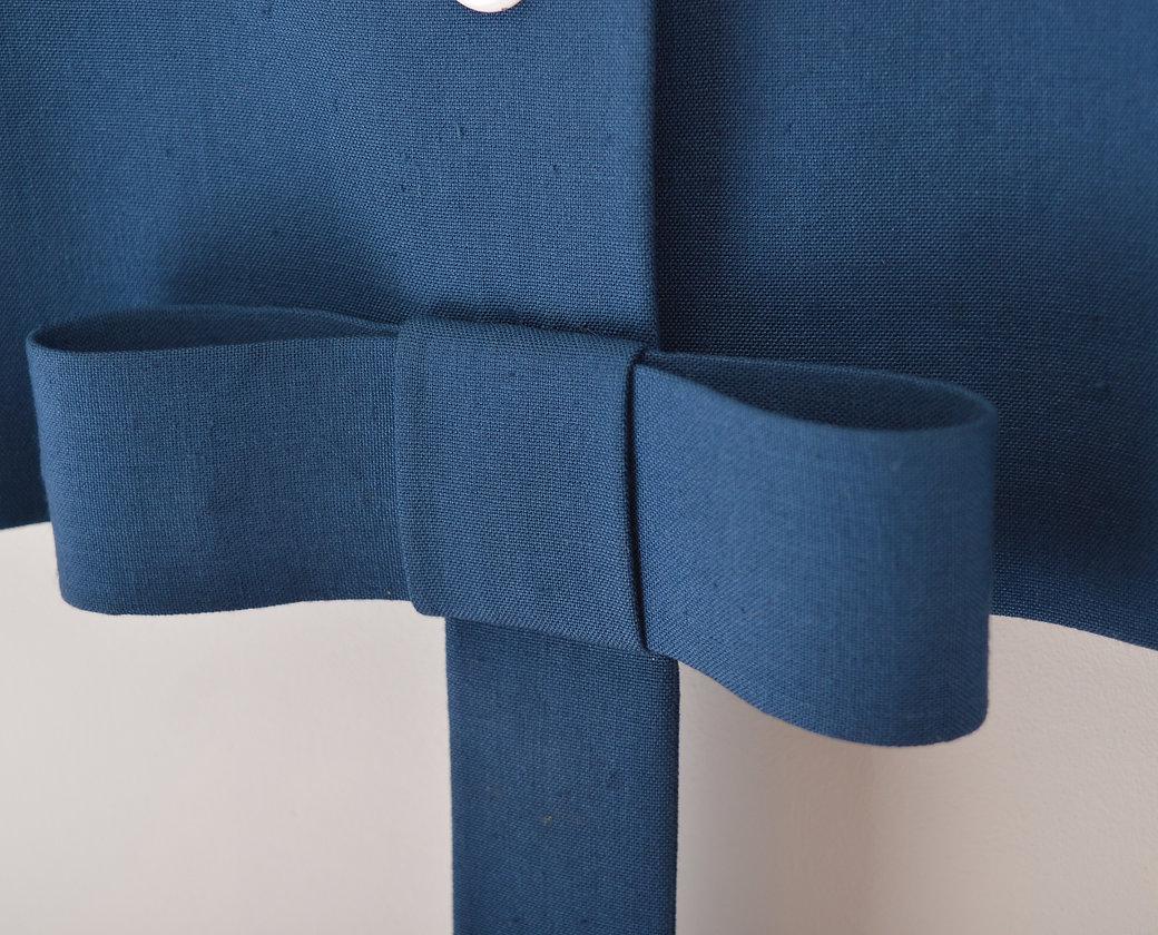 Unusual Pierre Cardin Blue Bolero Cropped Jacket In Excellent Condition In Sheffield, GB