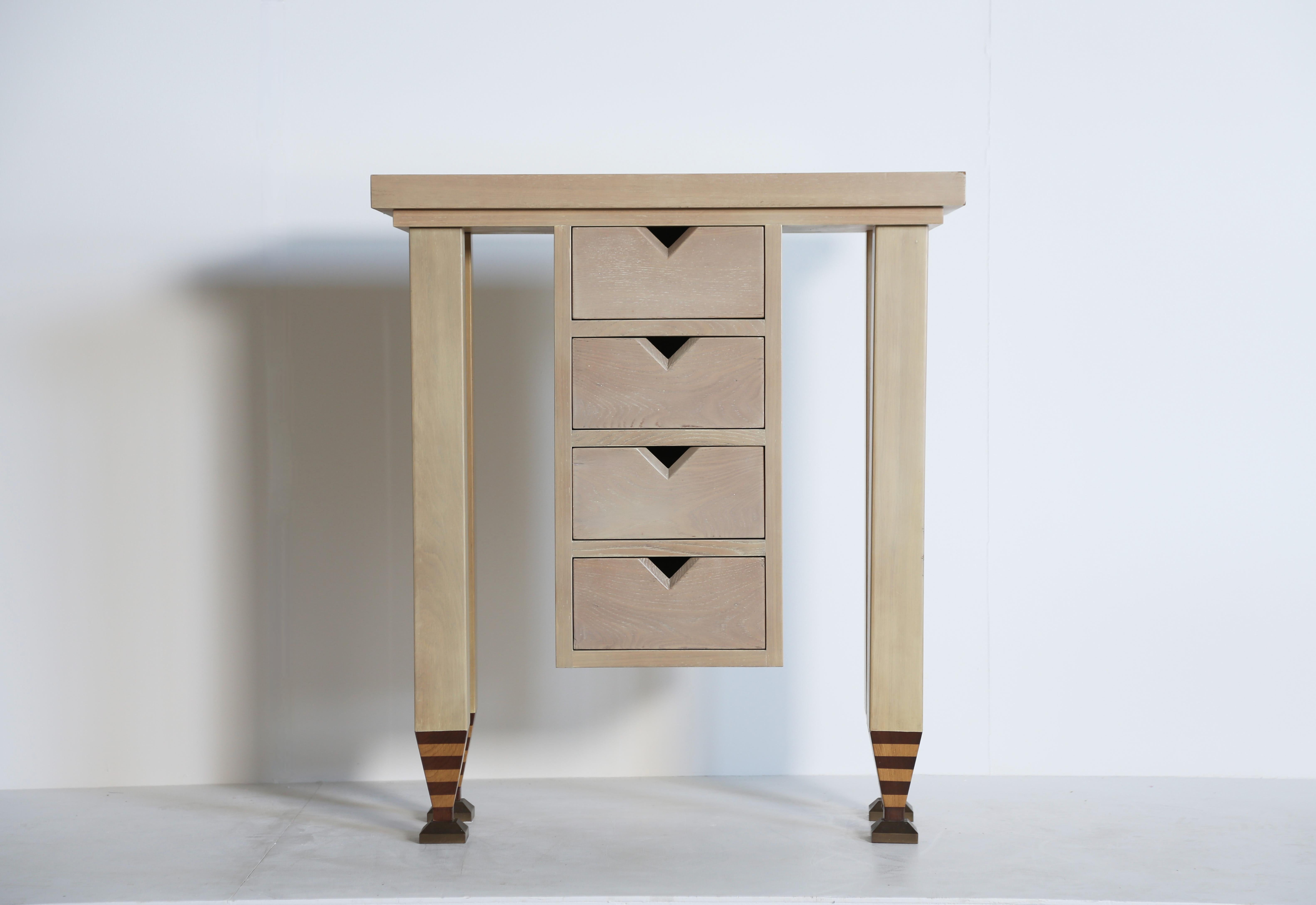 20th Century Unusual, Possibly One of a Kind, Console Table, Italy, 1980s For Sale