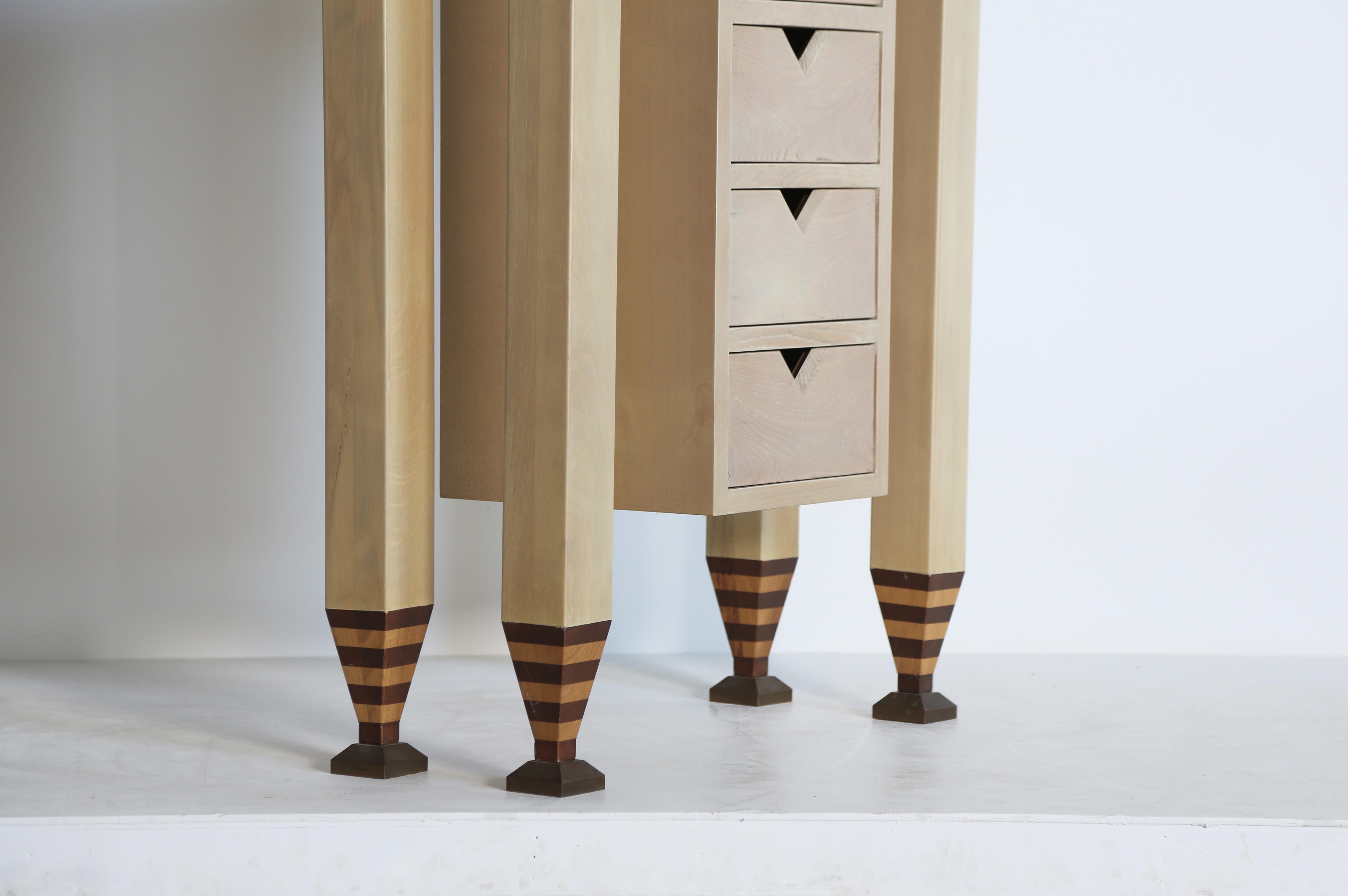Unusual, Possibly One of a Kind, Console Table, Italy, 1980s For Sale 2