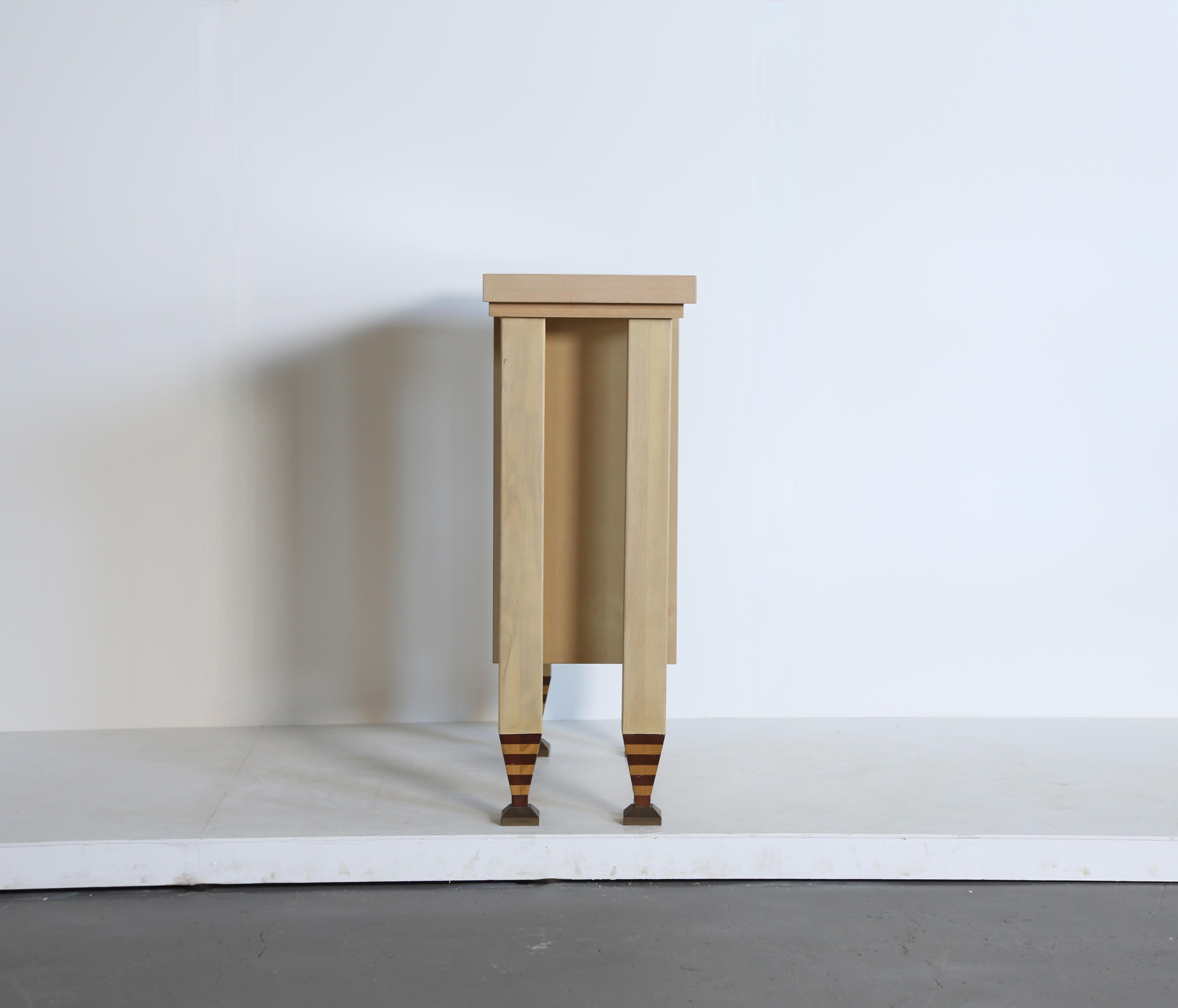Italian Unusual, Possibly One of a Kind, Console Table, Italy, 1980s For Sale
