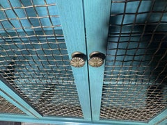 Ungewöhnlicher Regency / Moderner Hängeschrank, Renzo Rutili / Johnson Furniture