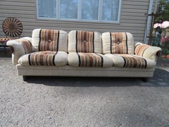 Unusual Scandinavian Teak Bentwood Designer Sofa Mid-Century Modern