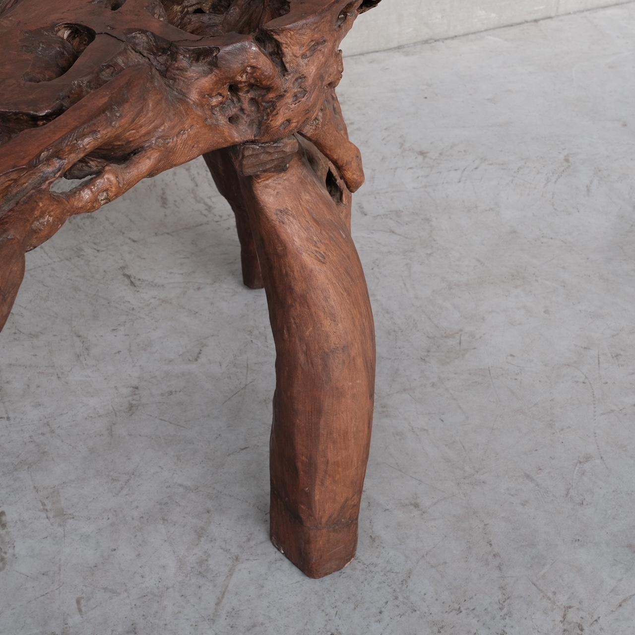 Unusual Solid Wooden Desk Table For Sale 2