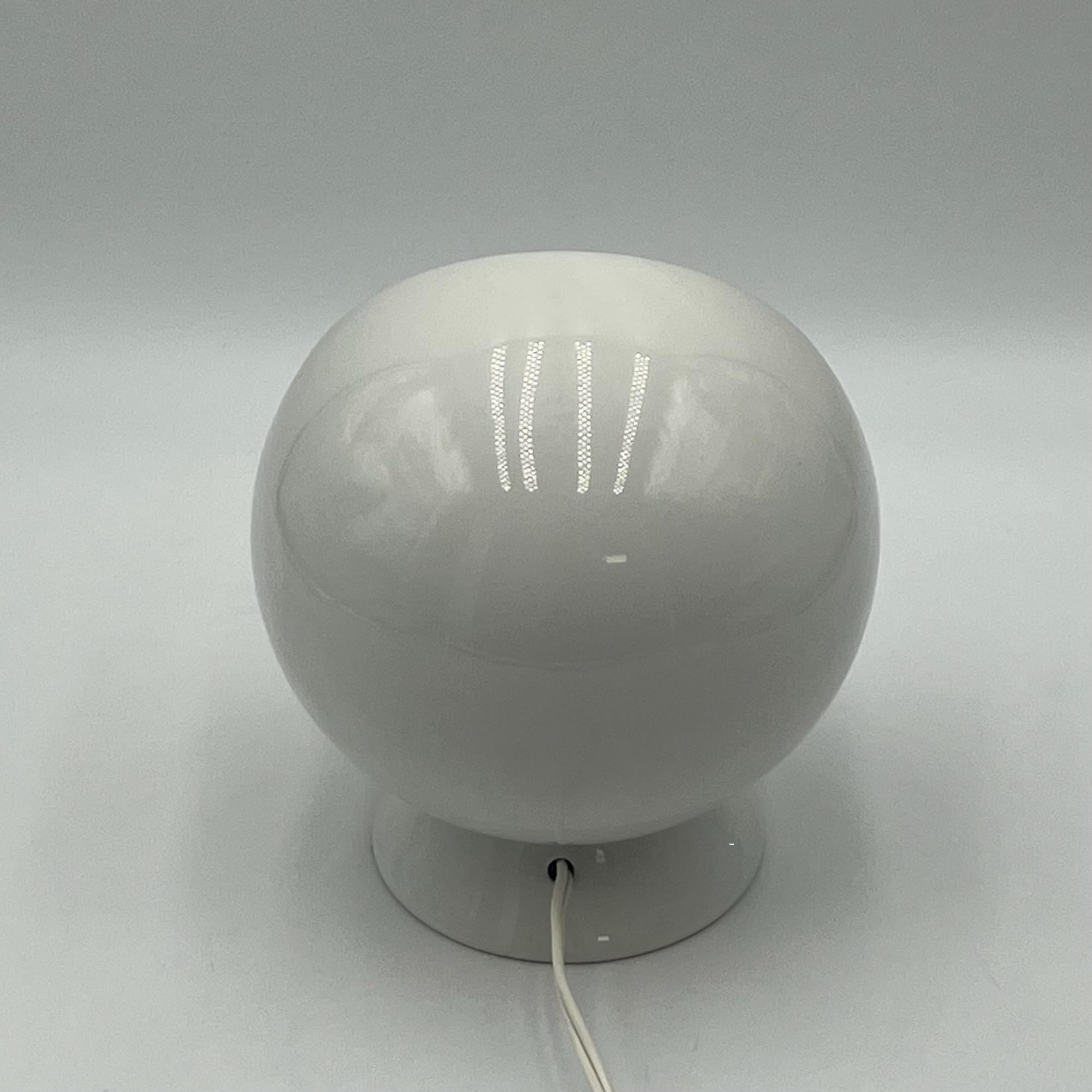 Rare Space Age Ceramic Table Lamp by SC3 Made in Italy, 1970s  In Good Condition For Sale In San Benedetto Del Tronto, IT