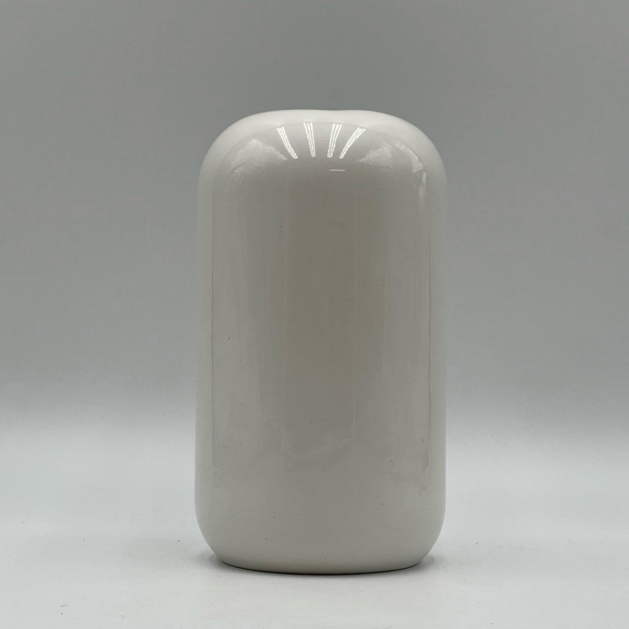 Late 20th Century Unusual Space Age Ceramic Vase by Gabbianelli, Italy, 1970s For Sale