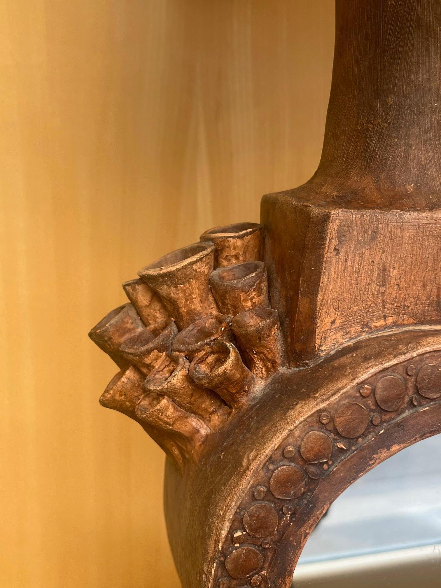 Lámpara de mesa inusual de gres, al estilo de La Borne Potters, Francia años 60 en Bueno estado para la venta en Paris, Ile-de-France