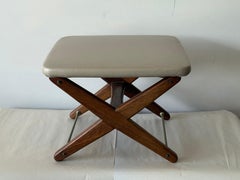 Unusual Stool With Adjustable Height Dutch Vintage Design 1960's
