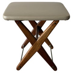 Unusual Stool With Adjustable Height Dutch Vintage Design 1960's