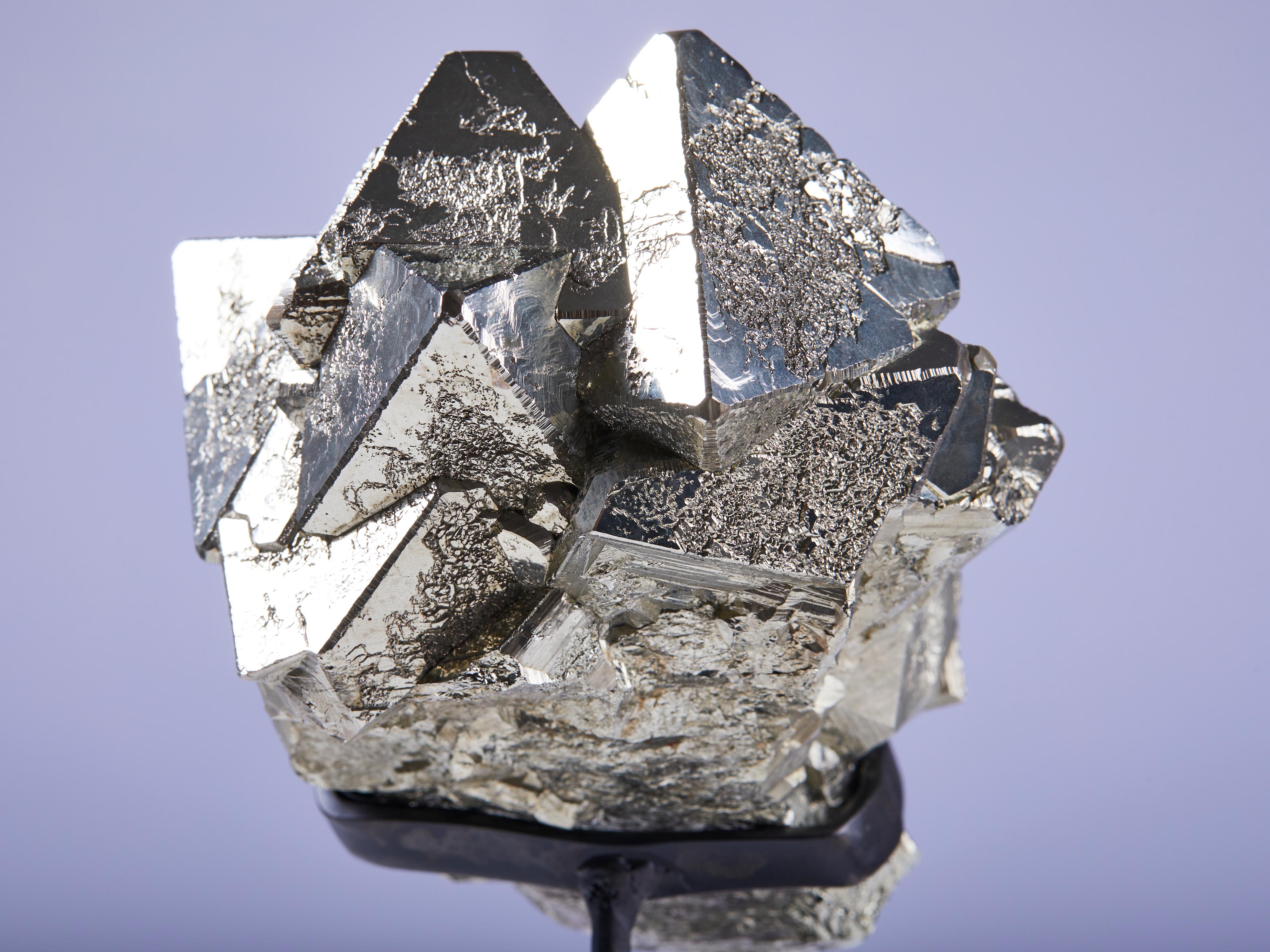Unusual triangular pyrite For Sale 4