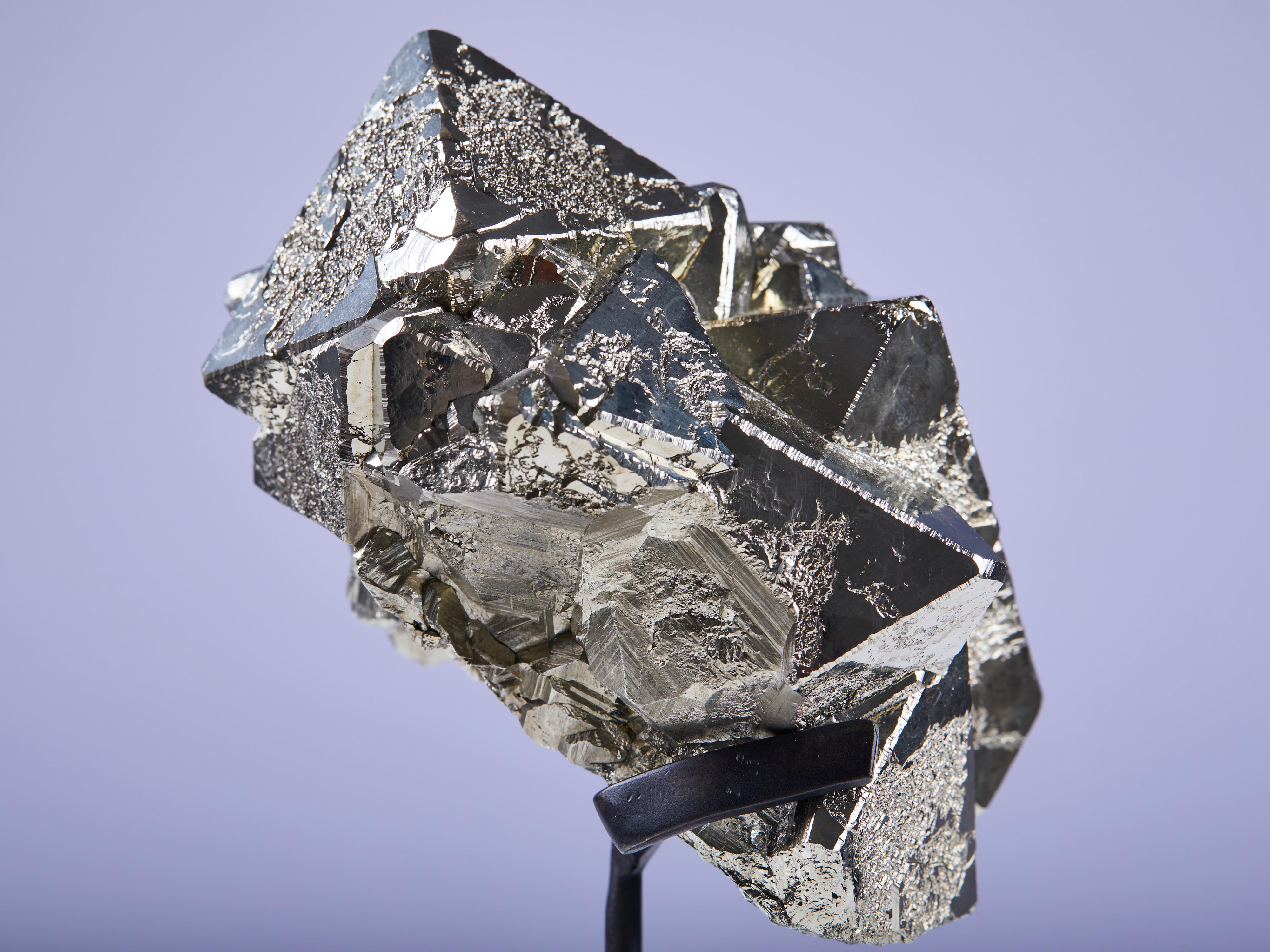 Unusual triangular pyrite For Sale 5