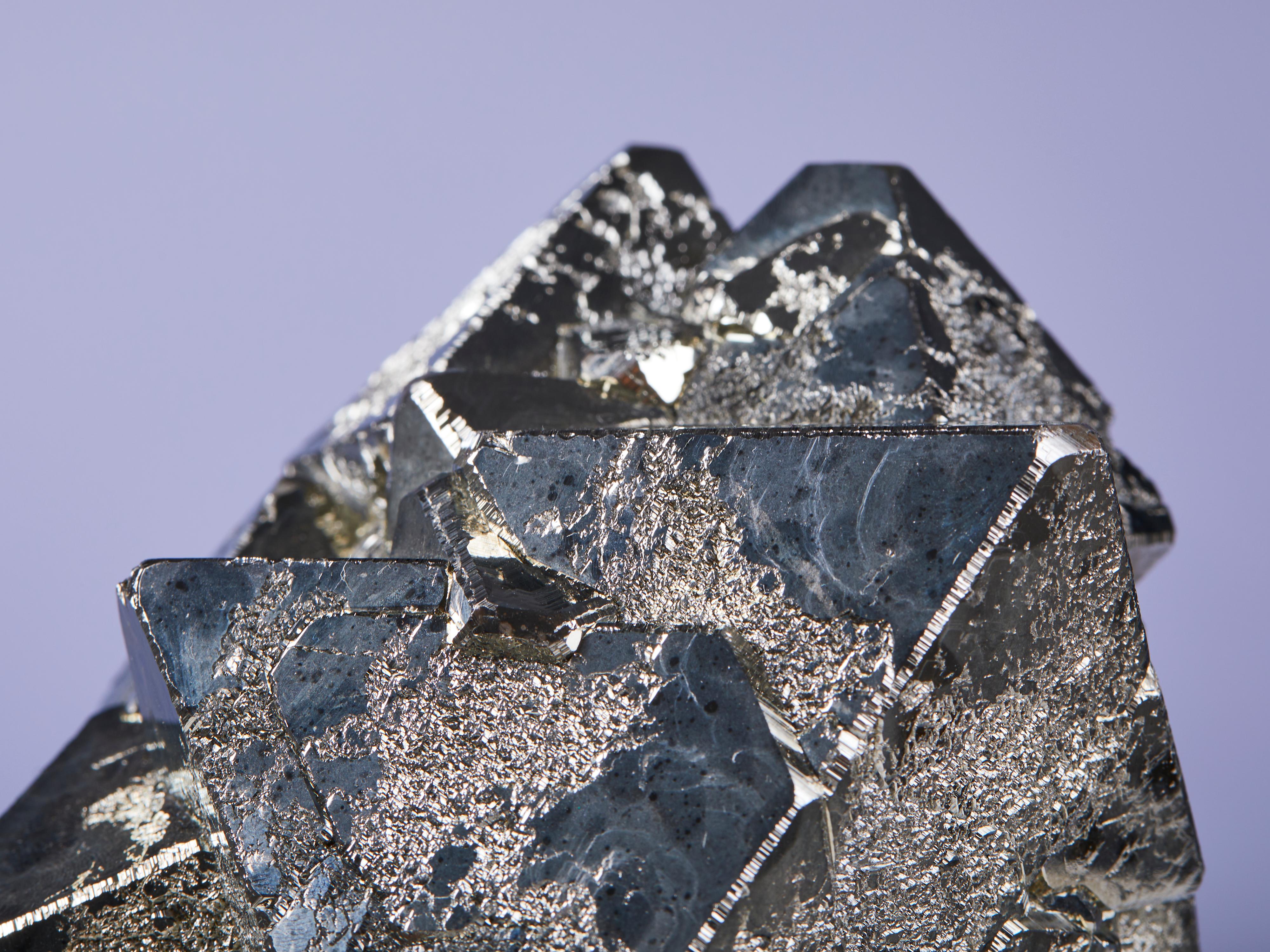 Unusual triangular pyrite For Sale 8