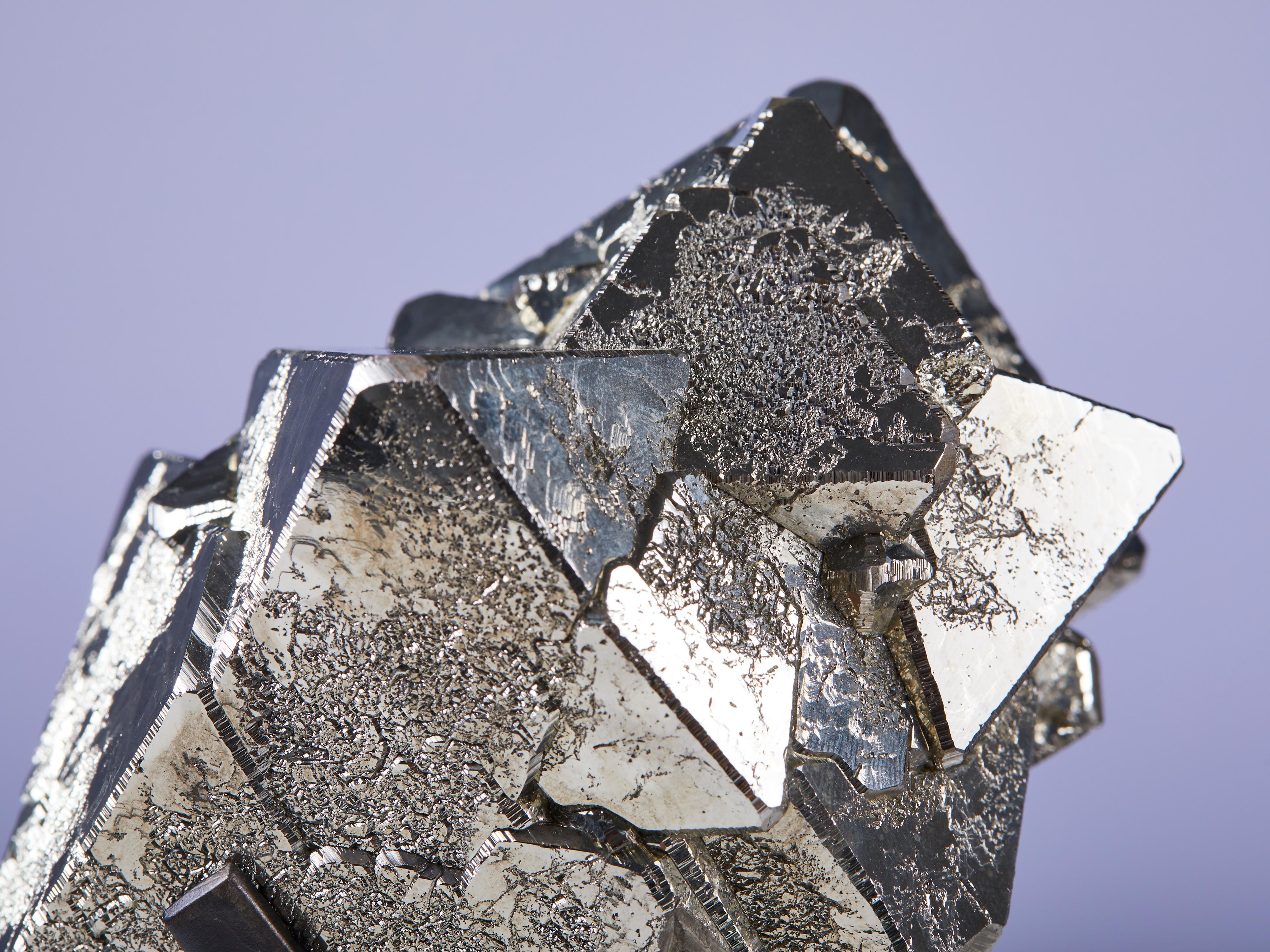 Unusual triangular pyrite For Sale 9
