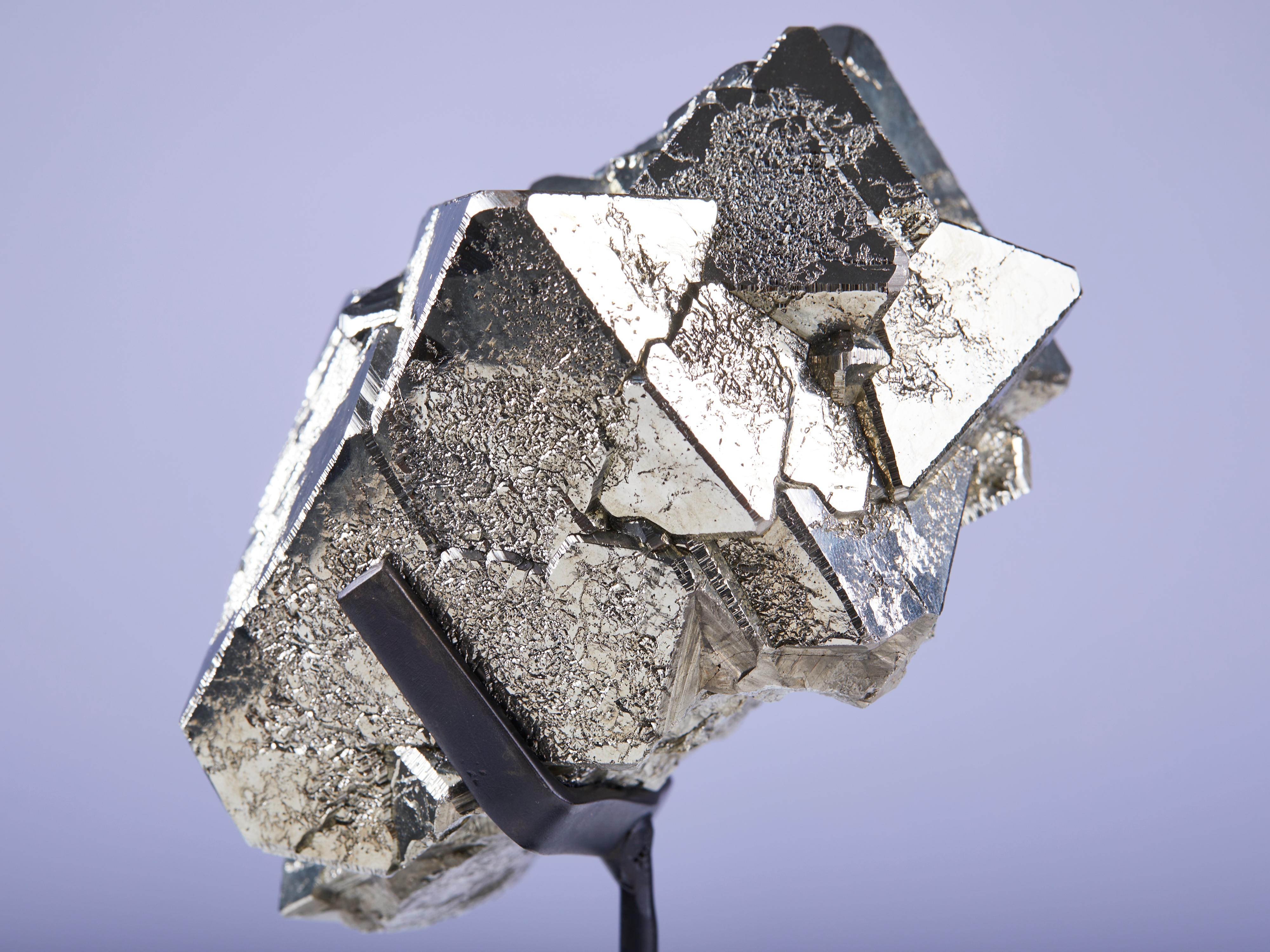 Unusual triangular pyrite For Sale 3