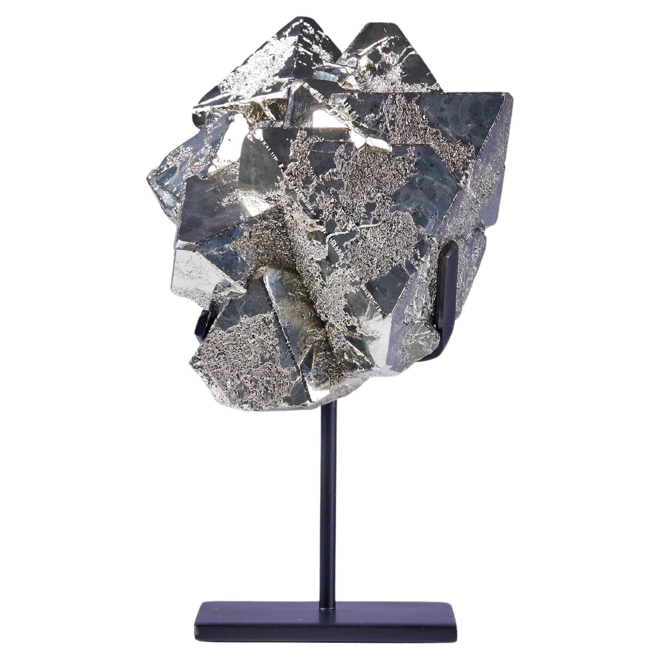Unusual triangular pyrite For Sale