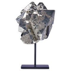 Antique Unusual triangular pyrite