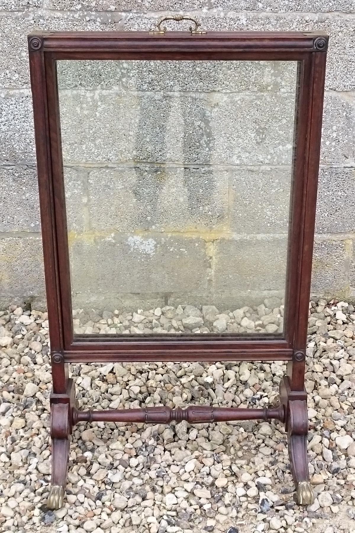 Unusual Tripple Width Fire Screen 1