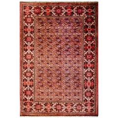 Unusual Turkoman Beshir Main Carpet