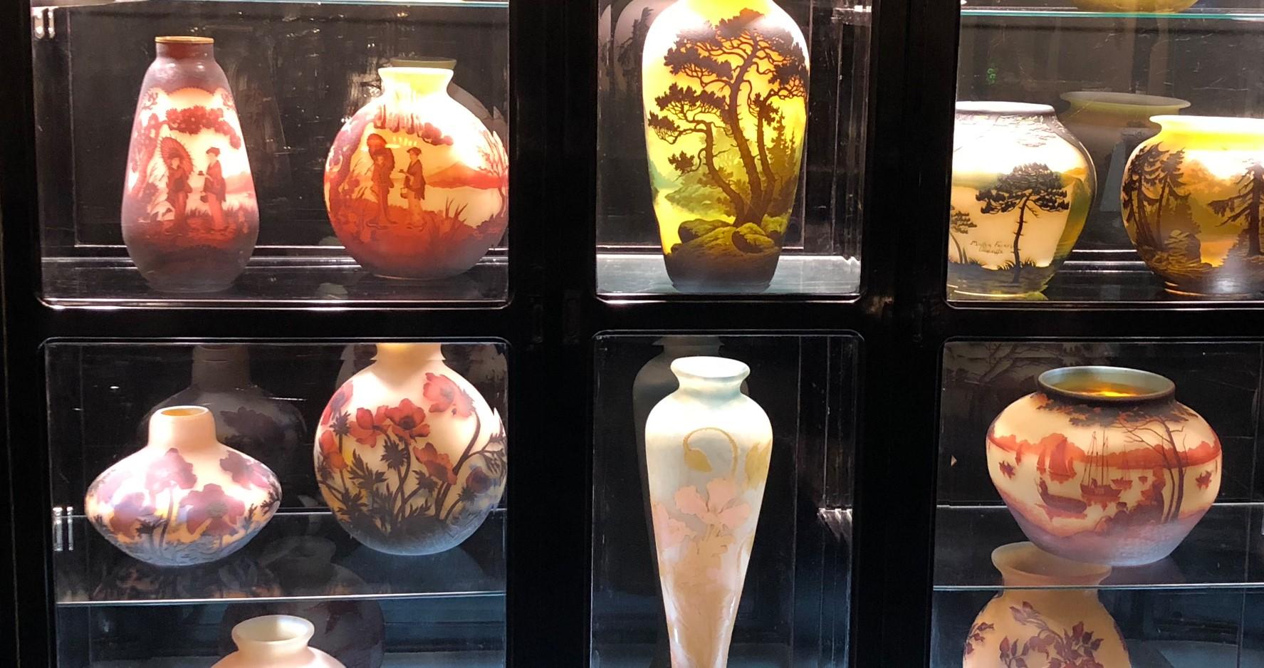 Unusual Vase, Muller Fres Luneville, Style: Jugendstil, Art Nouveau, Liberty For Sale 8