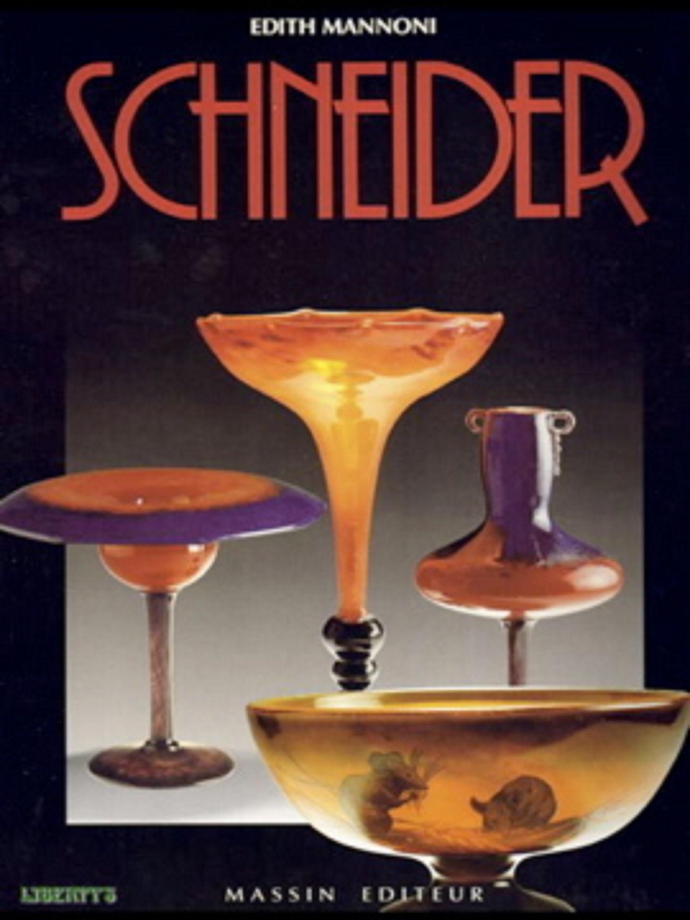 Unusual Vase Design: ( Coupe bijou)  Schneider, France, With application, 1922 For Sale 10