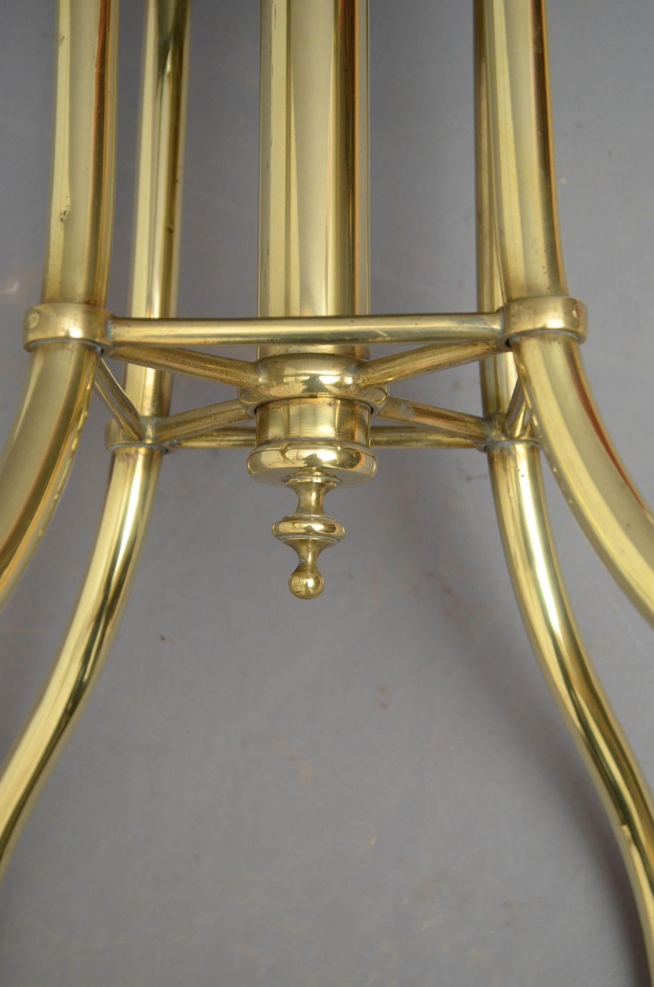 Unusual Victorian Brass Music Stool For Sale 5