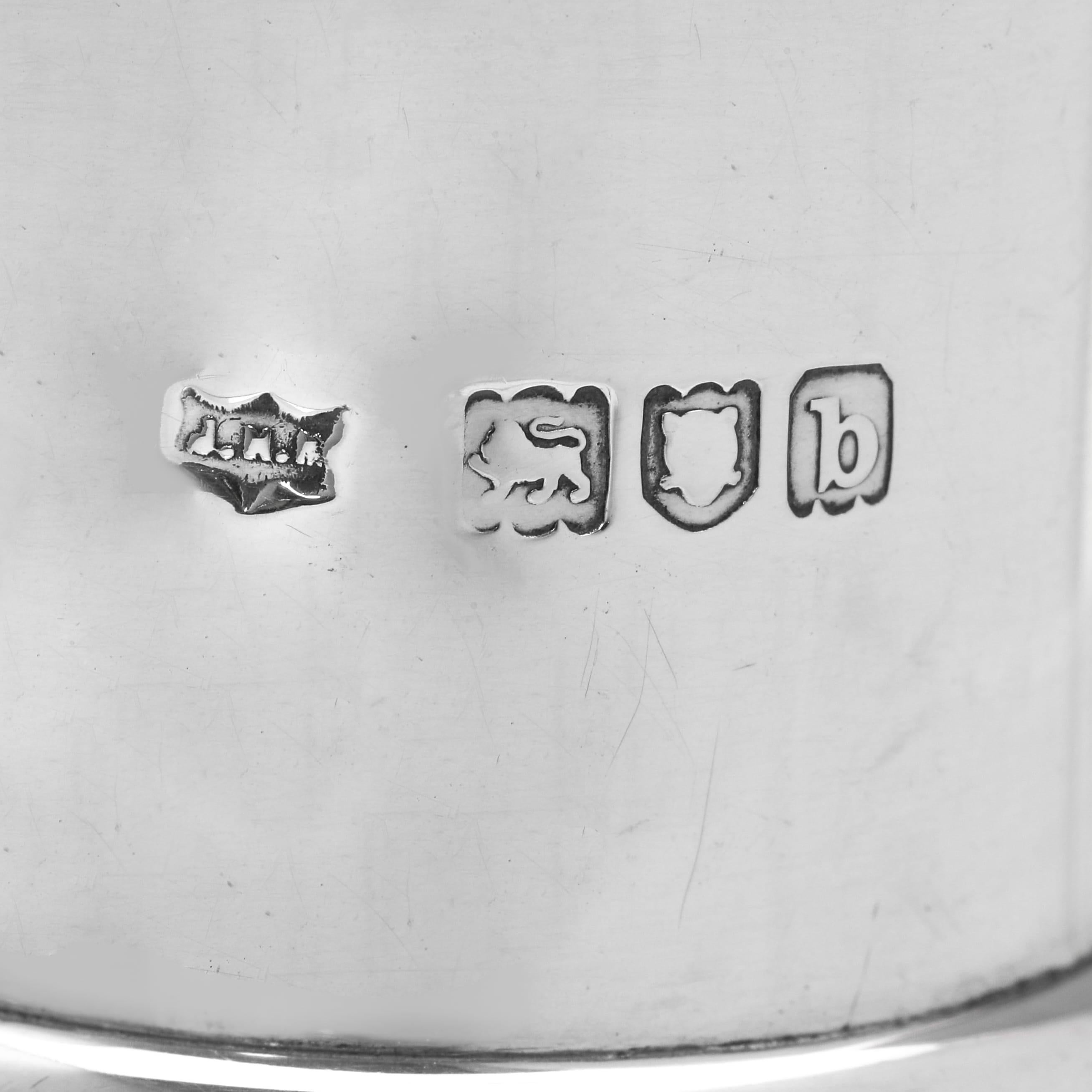 Unusual Victorian Sterling Silver Ham Bone Holder by J.N. Mappin, 1897 im Zustand „Gut“ im Angebot in London, London