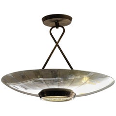 Unusual Vintage Chandelier by Lightolier, 1950s