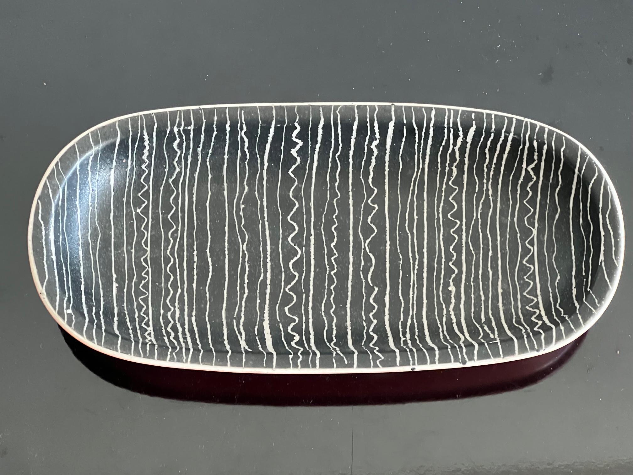 Mid-Century moderno Insolita ciotola in ceramica Waylande Gregory in vendita