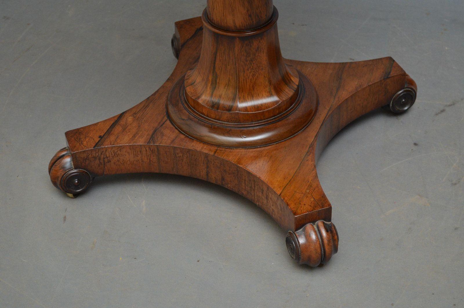 Unusual William IV Work and Writing Table For Sale 4