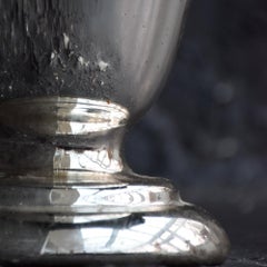 Unusually large 19th Century French Glass Mercury Vase