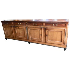 Unusually Long Early 19th Century French Provincial Louis XVI Style Enfilade Unusually Long Early 19th Century French Provincial Louis XVI Style Enfilade