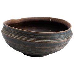 Unusually Shaped Swedish Wooden Bowl from circa 1800