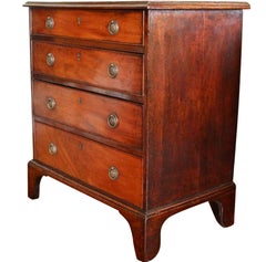 Unusually Small Georgian Chest Of Drawers