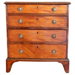 Unusually Small Georgian Chest Of Drawers
