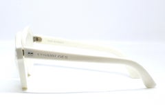 Gafas de sol André Courrèges Lunette "Eskimo Eclipse" icónicas de 1965 sin usar