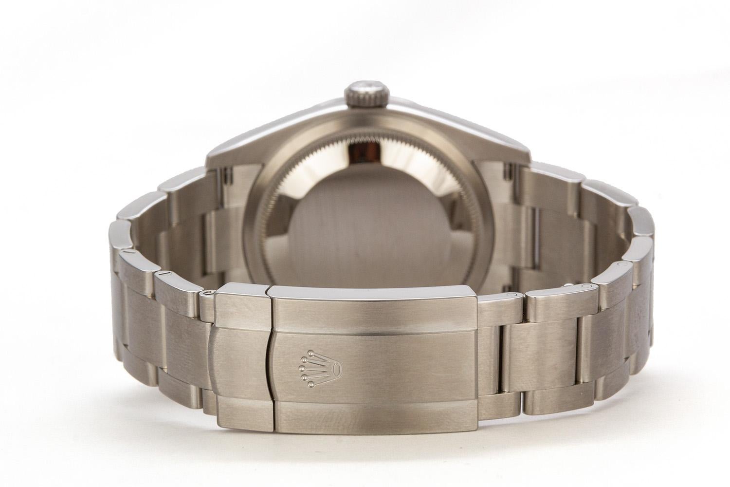 Unworn 2021 Rolex Stainless Steel Oyster Perpetual Blue BNIB 126000 In New Condition In Tustin, CA