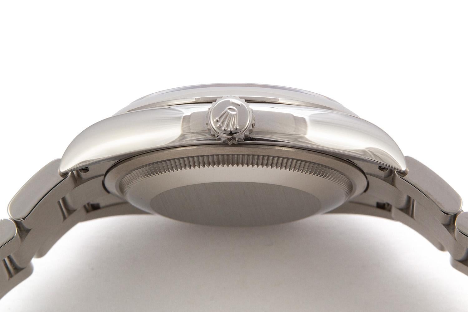 Unworn 2021 Rolex Stainless Steel Oyster Perpetual Blue BNIB 126000 2