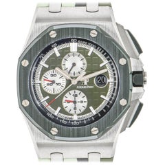 Ungetragene Audemars Piguet Royal Oak Offshore Green Camouflage 26400SO.OO.A055CA.01