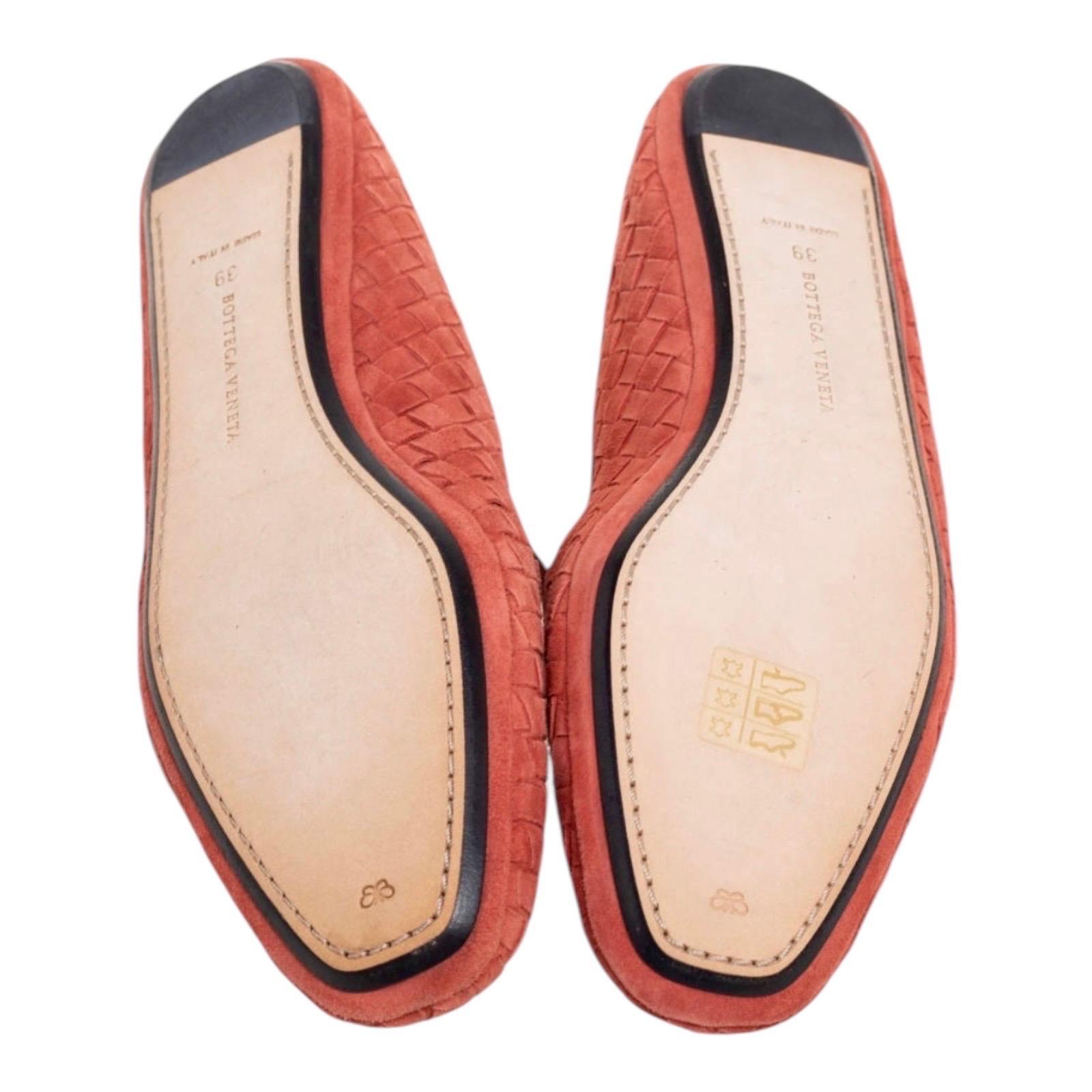 SIN VENDER Bottega Veneta Zapatillas de ante Intrecciato Mocasines Mocasines 39 en venta 2