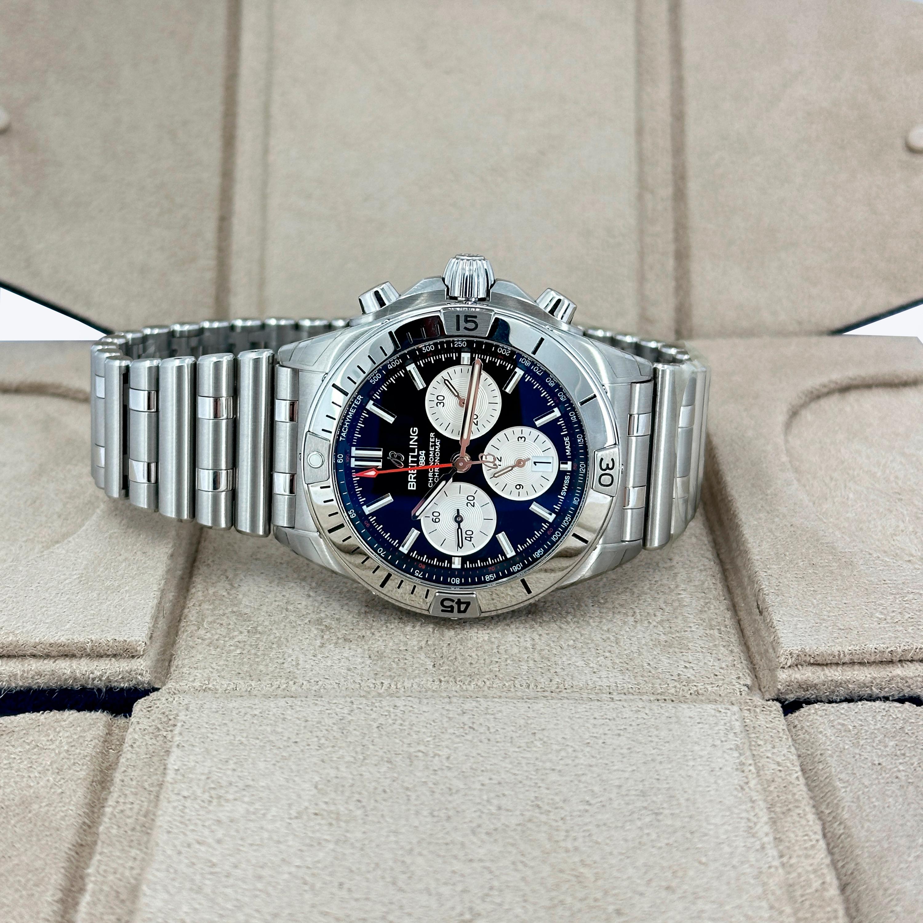Breitling Chronomat B01 42 Reference# AB0134101B1A1, Jeu complet, 2025 en vente 7