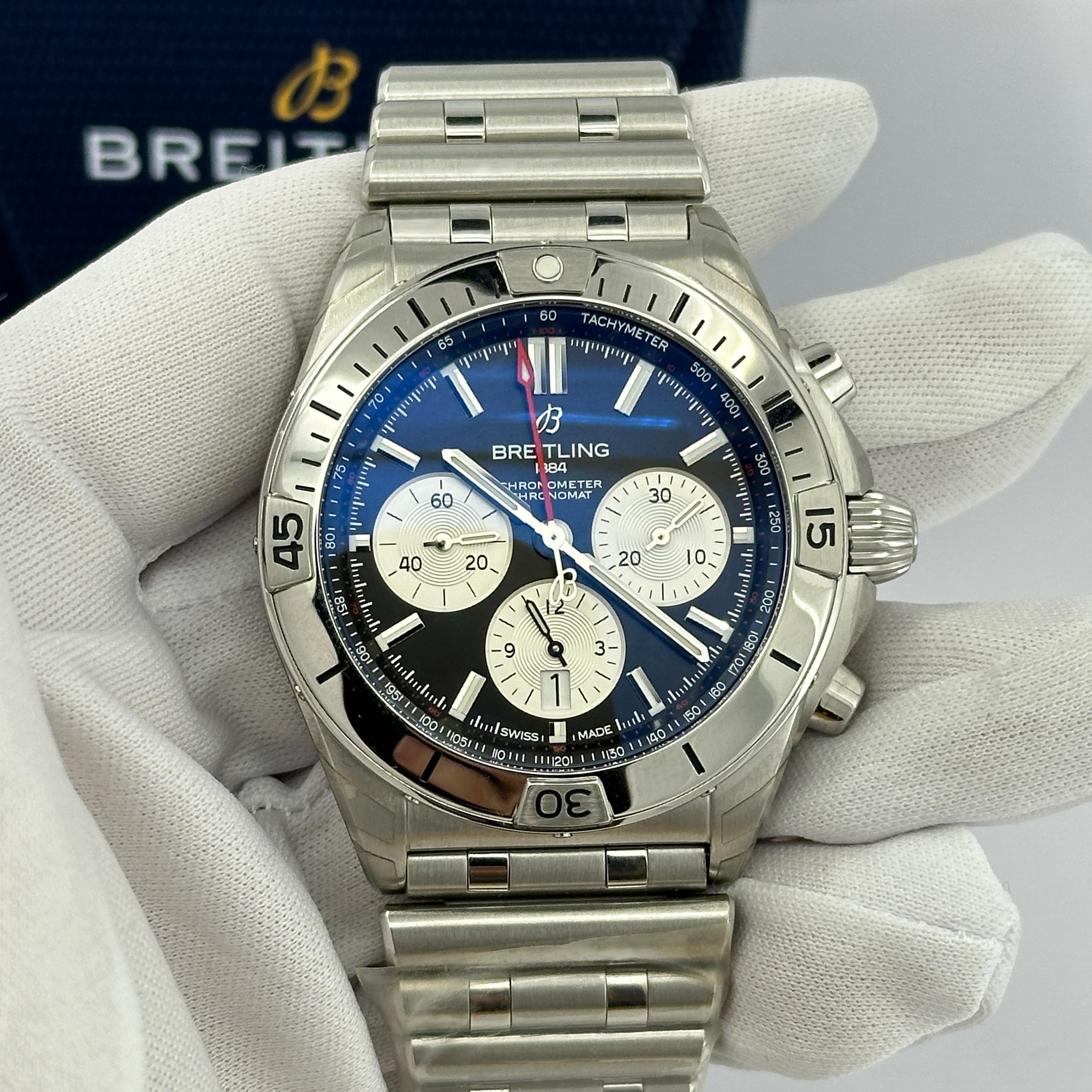Breitling Chronomat B01 42 Reference# AB0134101B1A1, Jeu complet, 2025 en vente 8