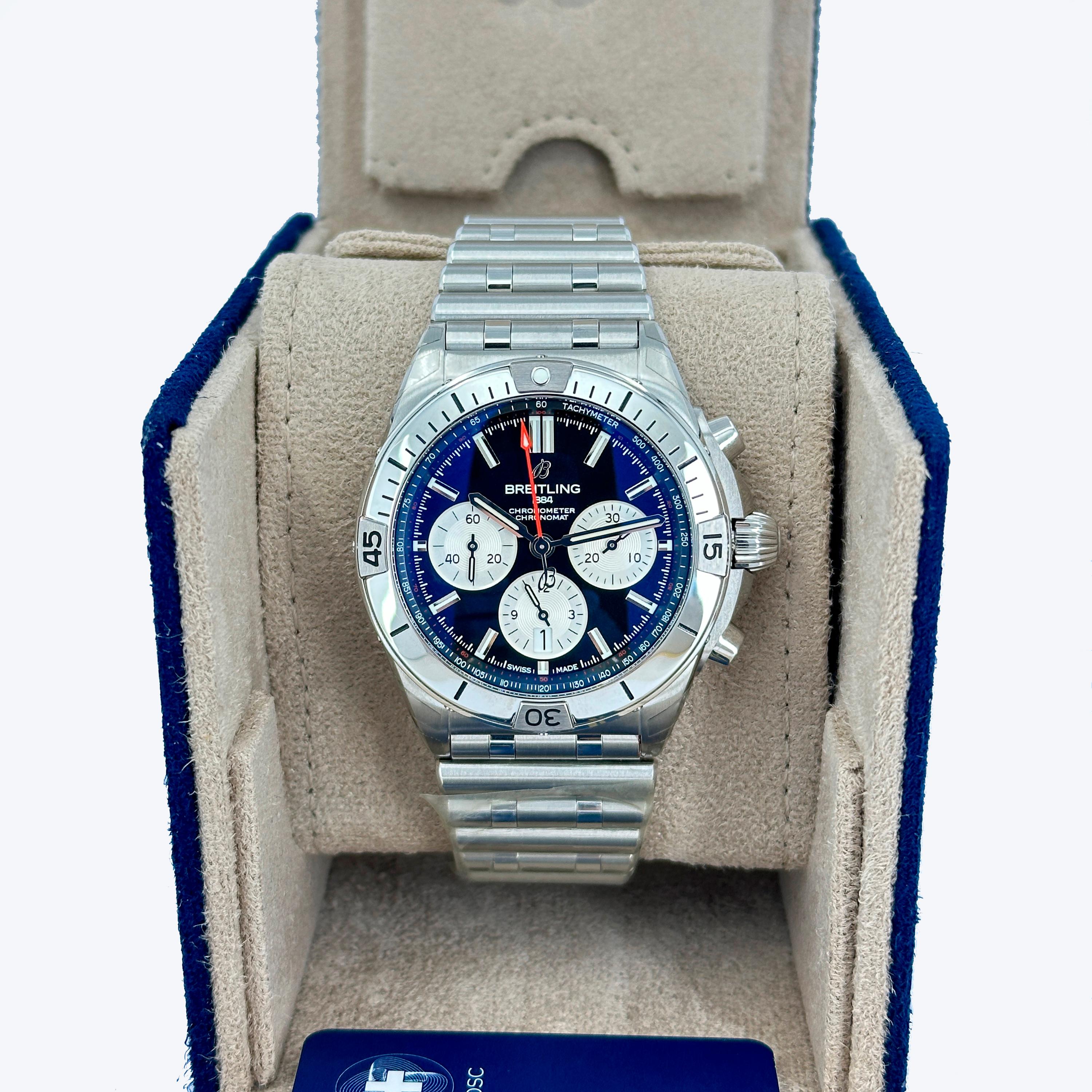 Breitling Chronomat B01 42 Reference# AB0134101B1A1, Jeu complet, 2025 Neuf - En vente à New York, NY